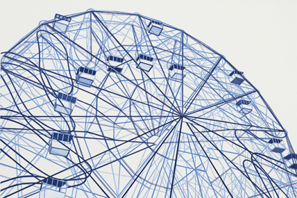 William Steiger : Blue Wonderwheel