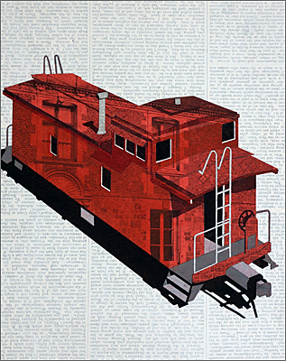 William Steiger : Red Caboose