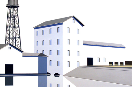 William Steiger: Blue Mill Reflection